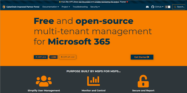 CyberDrain Improved Partner Portal (CIPP)